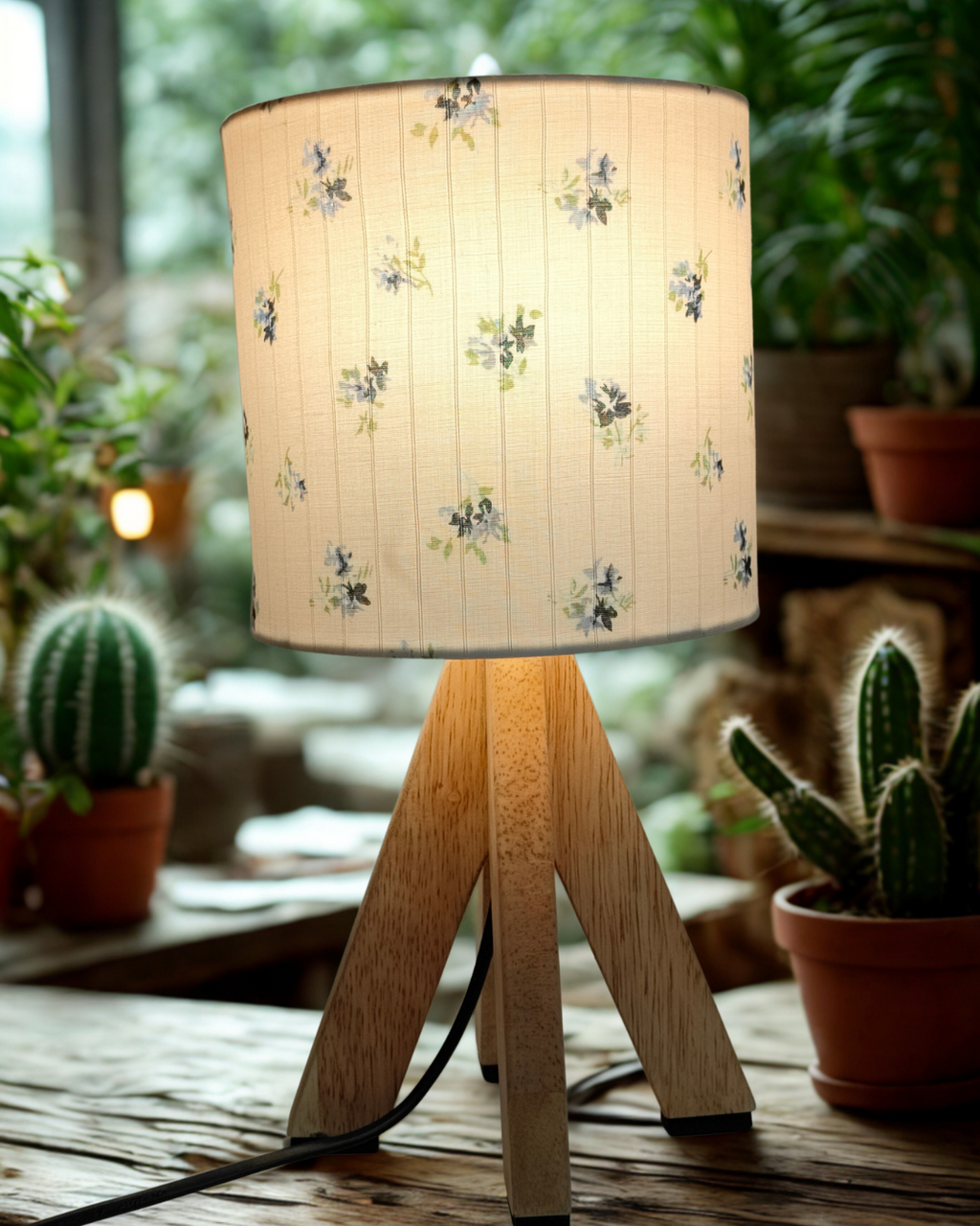 Table Lamp || Floral Printed